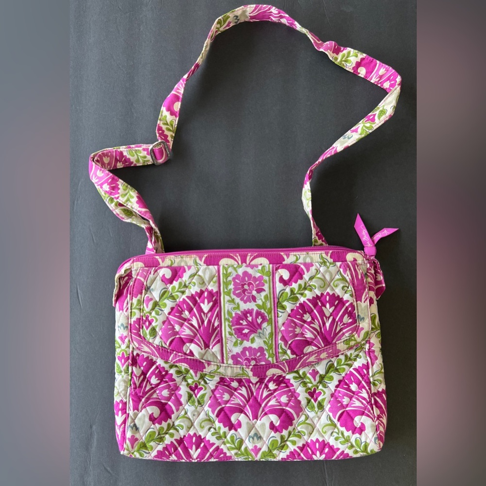 Vera Bradley Pink and green purse